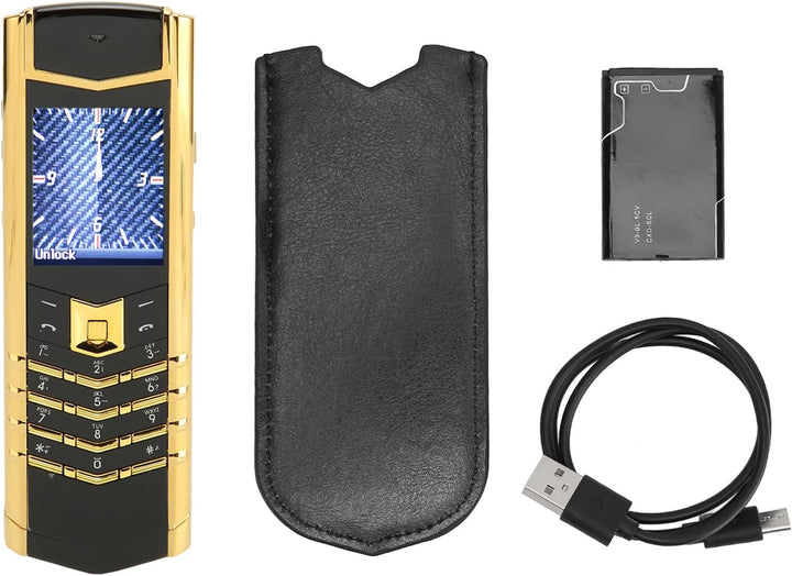 2G-GSM-Mobiltelefon für ältere Menschen, 1,5-Zoll-Smartphone-Handy, 5MP-Rückfahrkamera, Wiederauflad