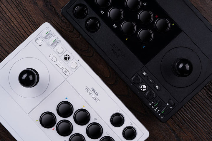 8BitDo Arcade Stick For Xbox & PC (Windows 10) - White