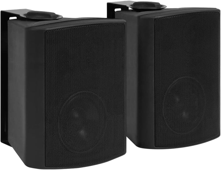 vidaXL Wandlautsprecher Stereo 2 STK. Schwarz Indoor Outdoor 100 W