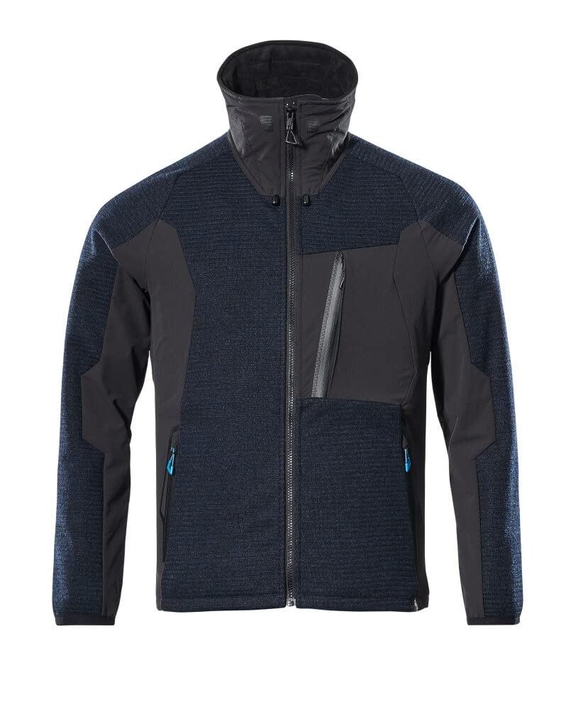 Mascot 17105-309-01009-L Strick-Jacke Mit Membran Grösse in Dunkelmarine-Blau/Schwarz, L, L