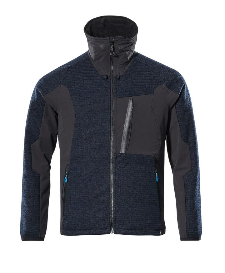 Mascot 17105-309-01009-L Strick-Jacke Mit Membran Grösse in Dunkelmarine-Blau/Schwarz, L, L