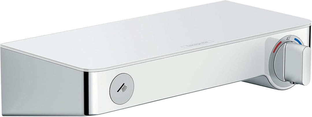 hansgrohe ShowerTablet Select 300 Aufputz Duschthermostat, für 1 Funktion, Weiss/Chrom Dusche Weiss/