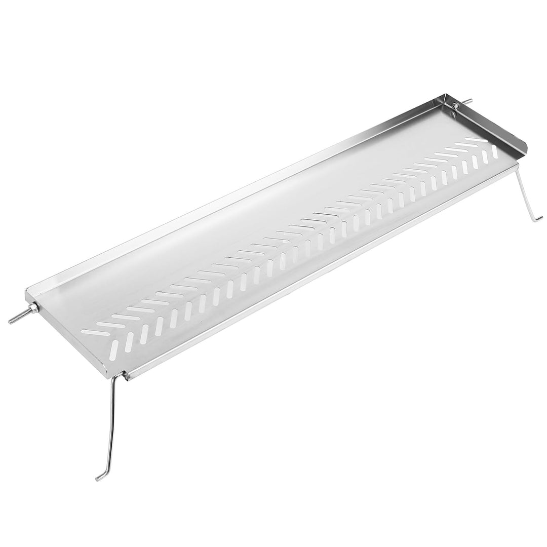 GFTIME Edelstahl Warmhalterost für Enders Monroe Pro 4, Edelstahl Ersatzteil, 74,4 x 15 cm, obere Gr