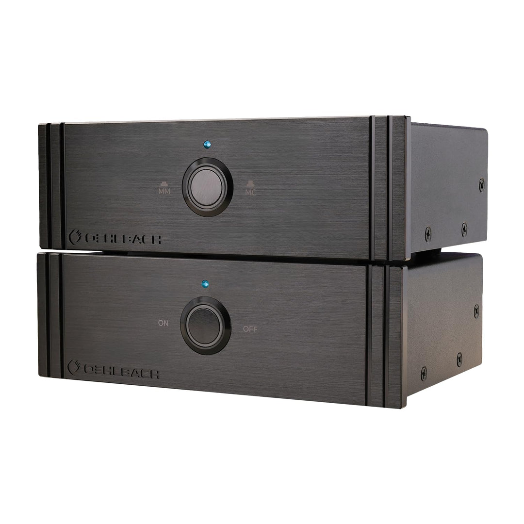 OEHLBACH Phono Vorverstärker MM & MC – Twin Amp Ultra Plattenspieler Preamp, Rauscharm & Verzerrungs