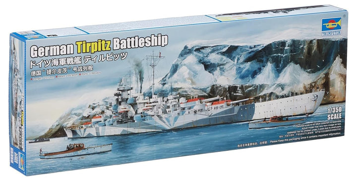 Trumpeter DKM Tirpitz | Schlachtschiff Bausatz 1:350#05359