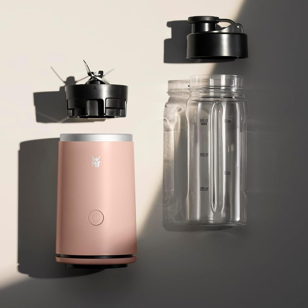 WMF Mix &amp; Go Touch – Smoothie Maker &amp; Mixer to Go, tragbarer Standmixer 500 W aus Recyceltem Kunstst