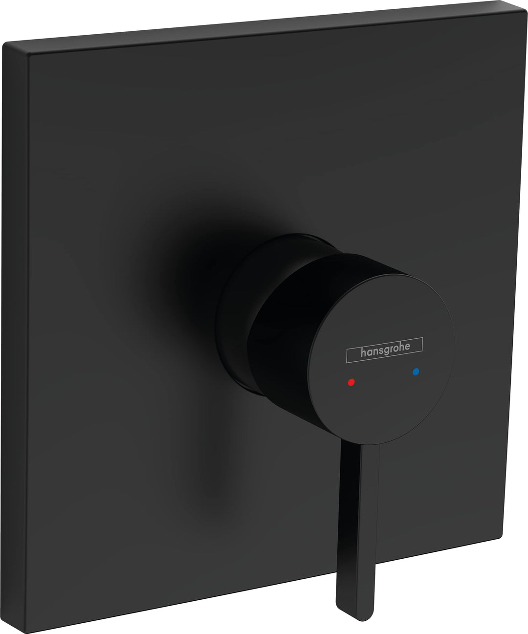 hansgrohe Wannenarmatur Finoris, Unterputz Brausebatterie, Duscharmatur für 1 Funktion, Mattschwarz