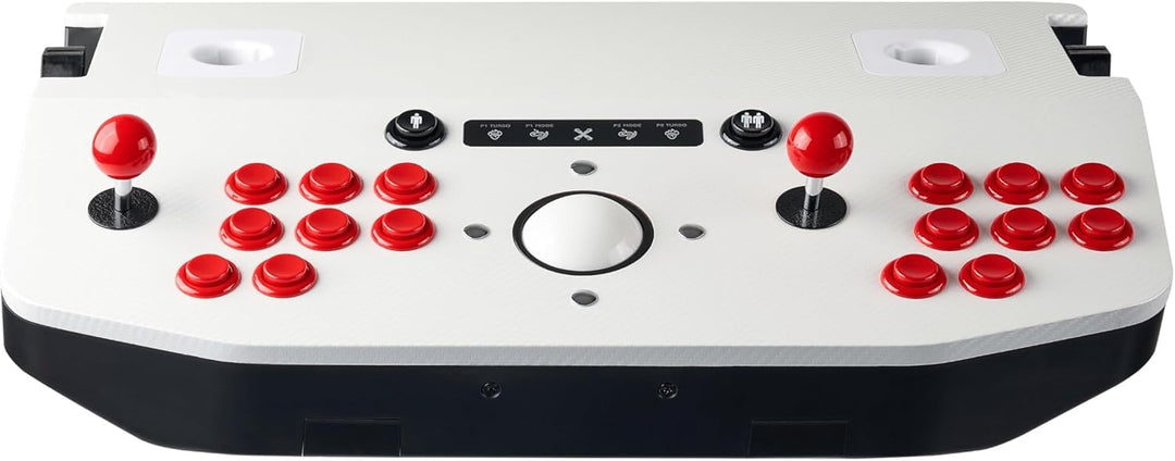 X-Arcade Arcade2TV-XR, Tankstick VR Controller, 2-Player Fightstick with Trackball, RGB Lighting, Me