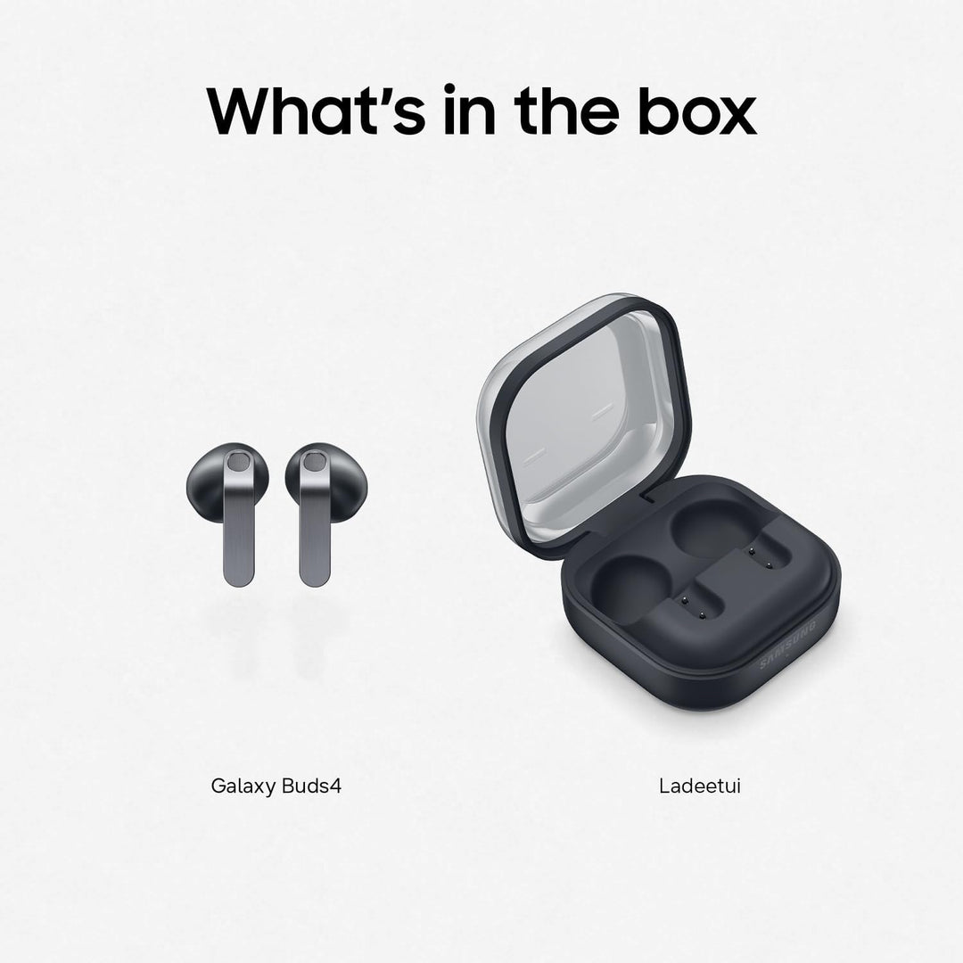 Samsung Galaxy Buds4, Kabellose Bluetooth-Kopfhörer, 1-Weg-Lautsprecher, Geräuschunterdrückung per A
