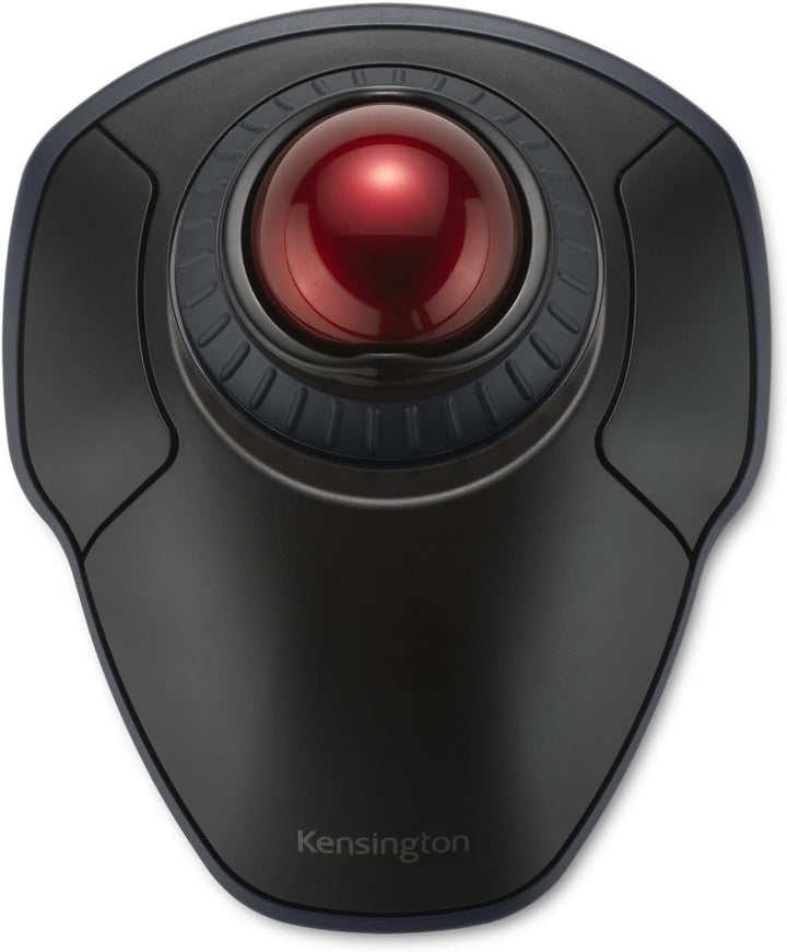 Kensington Orbit kabelloser Trackball mit Scrollring, professionelle Maus mit Bluetooth, (2,4 GHz ka