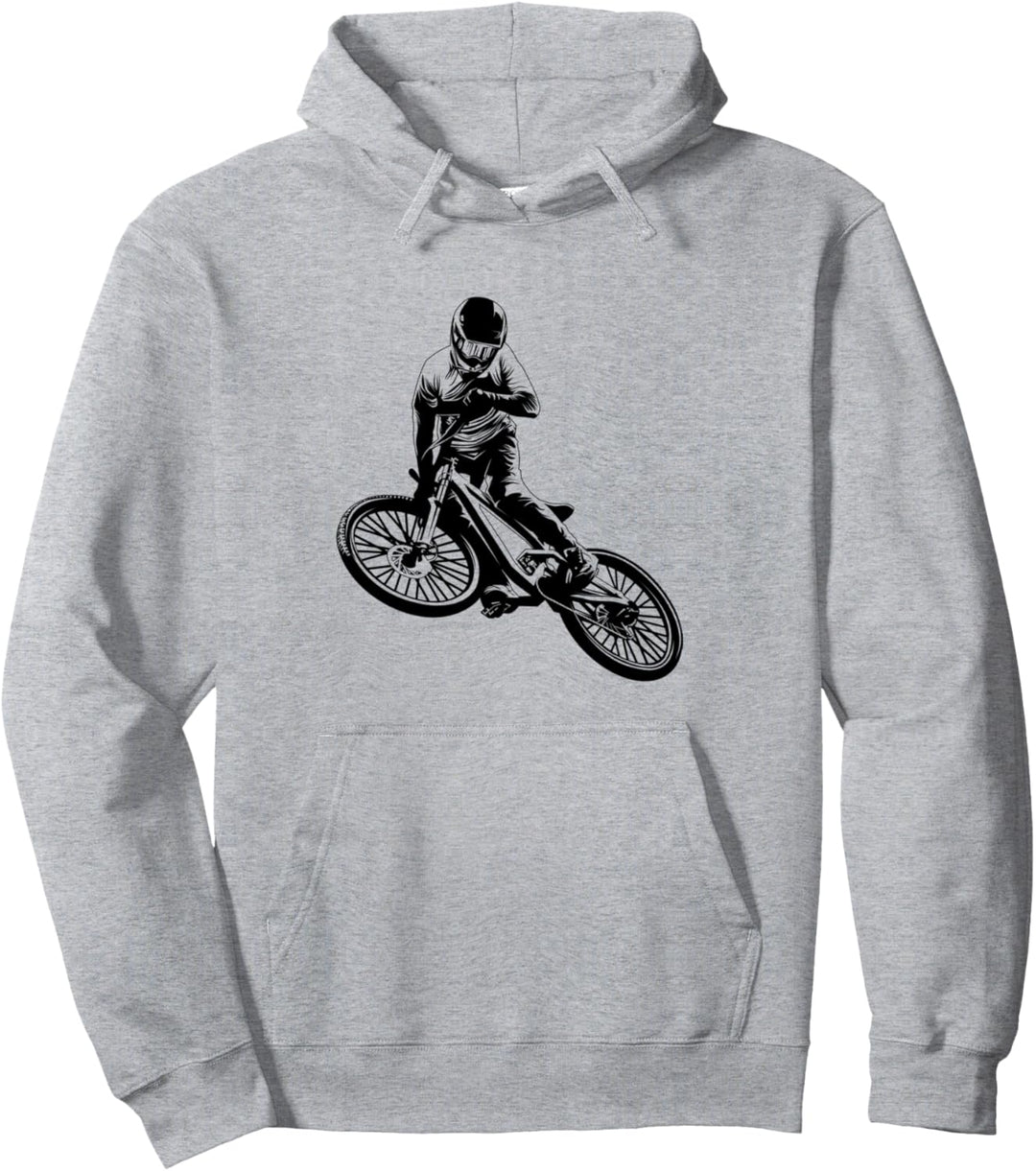 Mountainbiker, Radfahrer Pullover Hoodie