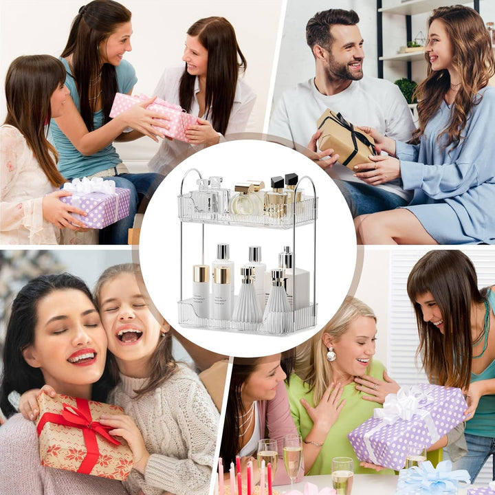 CESTATIVO Make up Organizer, Kosmetik Organizer, Beauty Organizer, Hautpflege Organizer für Badezimm