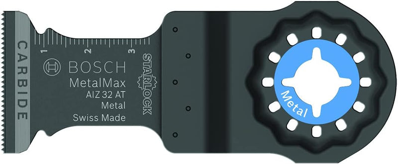 Bosch ProfessionalTauchsägeblatt Metall für Multifunktionswerkzeuge Starlock (5 Stück, AIZ 32 AT)