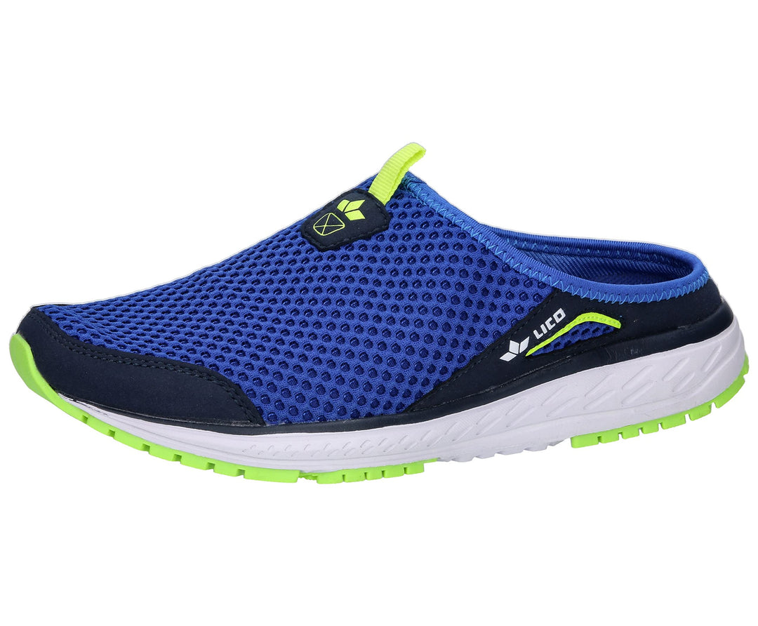 Lico Unisex Sun Sabot Hausschuhe 36 EU Blau Marine Lemon, 36 EU Blau Marine Lemon