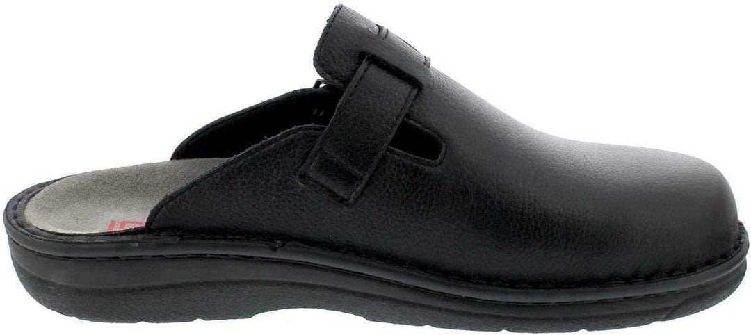 Berkemann Herren Berkoflex Clogs Nappa x_wide Fussbett: herausnehmbar 39.5 EU Weit Schwarz, 39.5 EU
