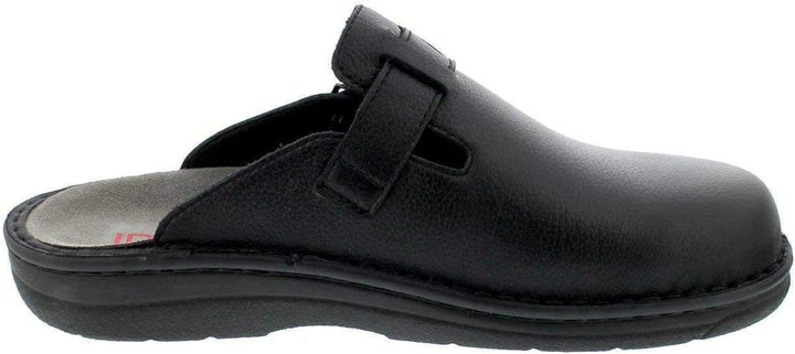 Berkemann Herren Berkoflex Clogs Nappa x_wide Fussbett: herausnehmbar 39.5 EU Weit Schwarz, 39.5 EU