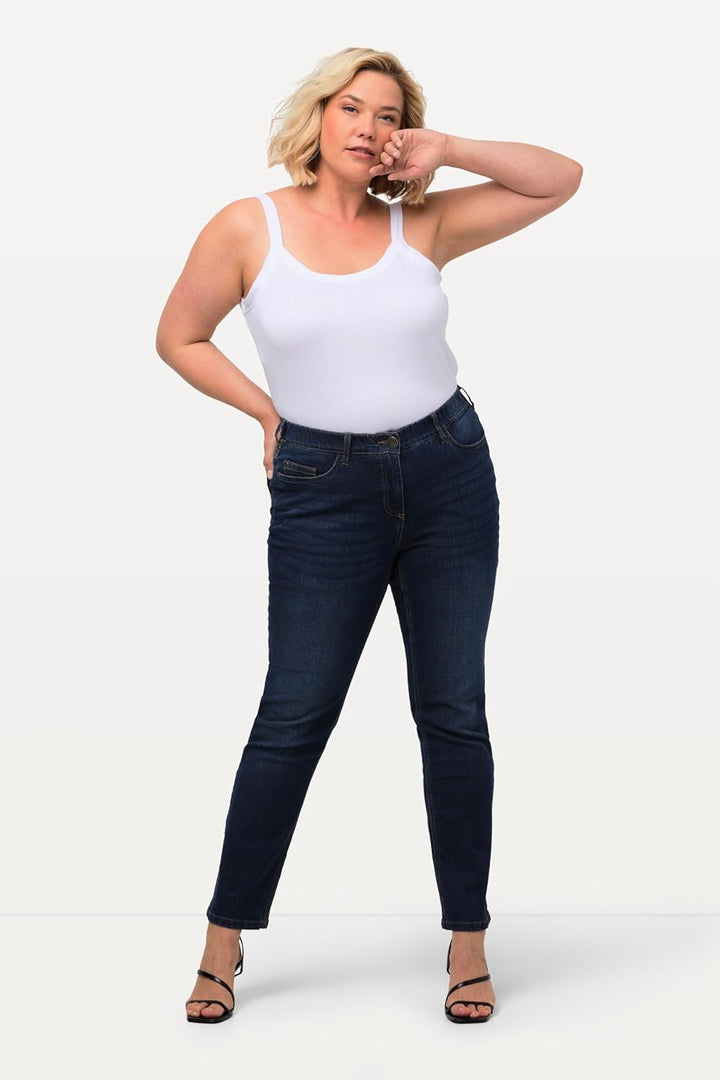 Ulla Popken, Damen, grosse Grössen, Straight-Jeans