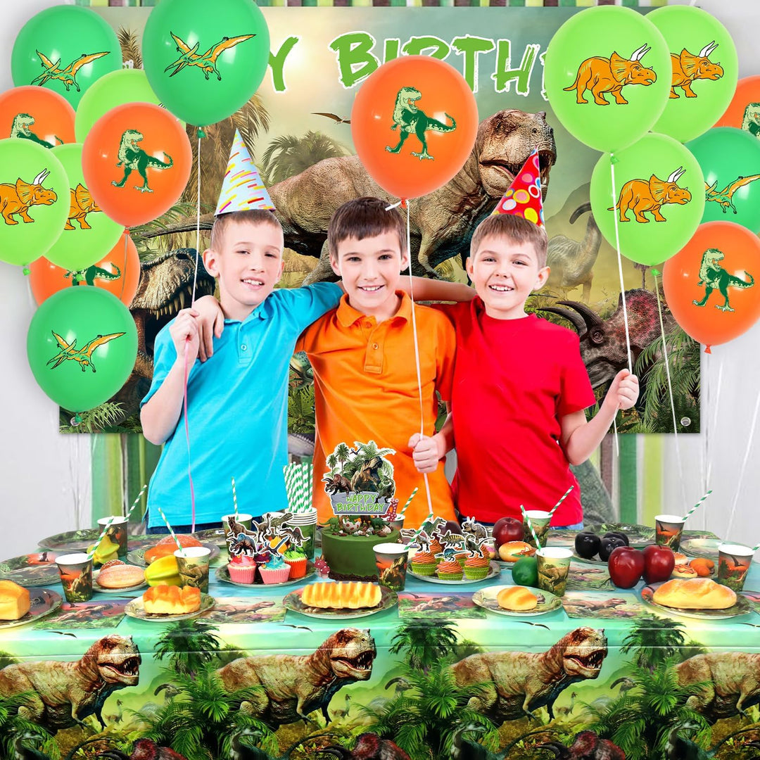 Obussgar Dinosaurier Geburtstag Party Dekorationen - Dinosaurier Party Zubehör einschliesslich Kulis