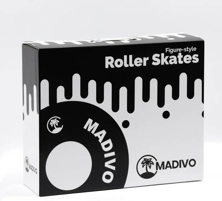 MADIVO Pastel Damen Klassische Retro Rollschuhe | ABEC-7 Kugellager | Mädchen Roller Skates Inliner