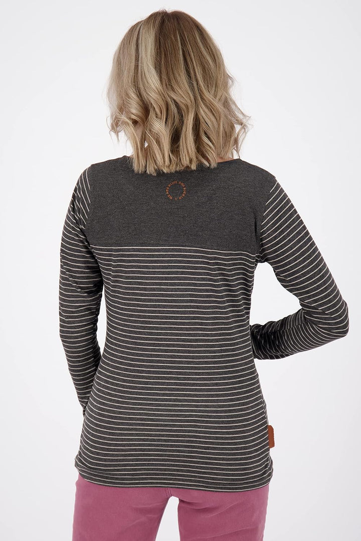 ALIFE and Kickin InesAK Z Longsleeve – Damen Longsleeve – Bequemes Langarmshirt für Frühling &amp; Herbs