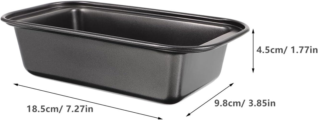 HEMOTON Maifan Stein Antihaft Kastenform 5.2 X 18.5 X 5.2 Cm Backform Für Toastbrot Kuchen Backen Zu