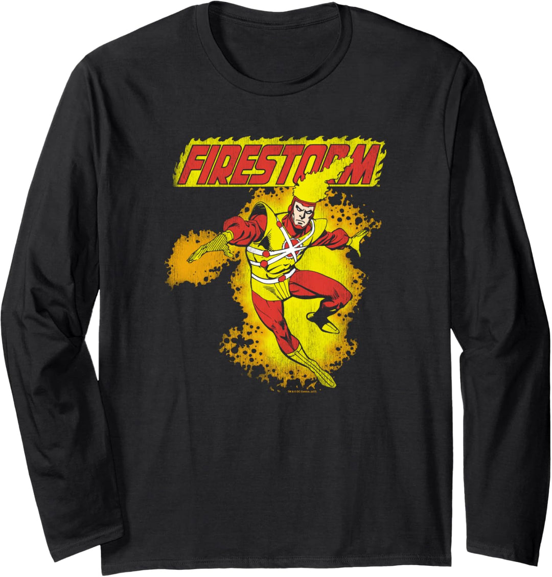 Justice League Firestorm Langarmshirt