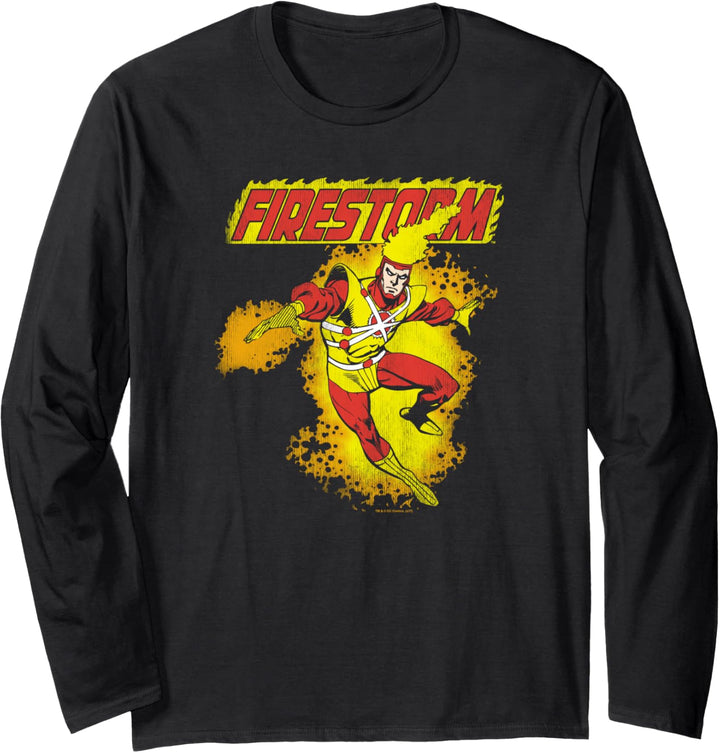 Justice League Firestorm Langarmshirt