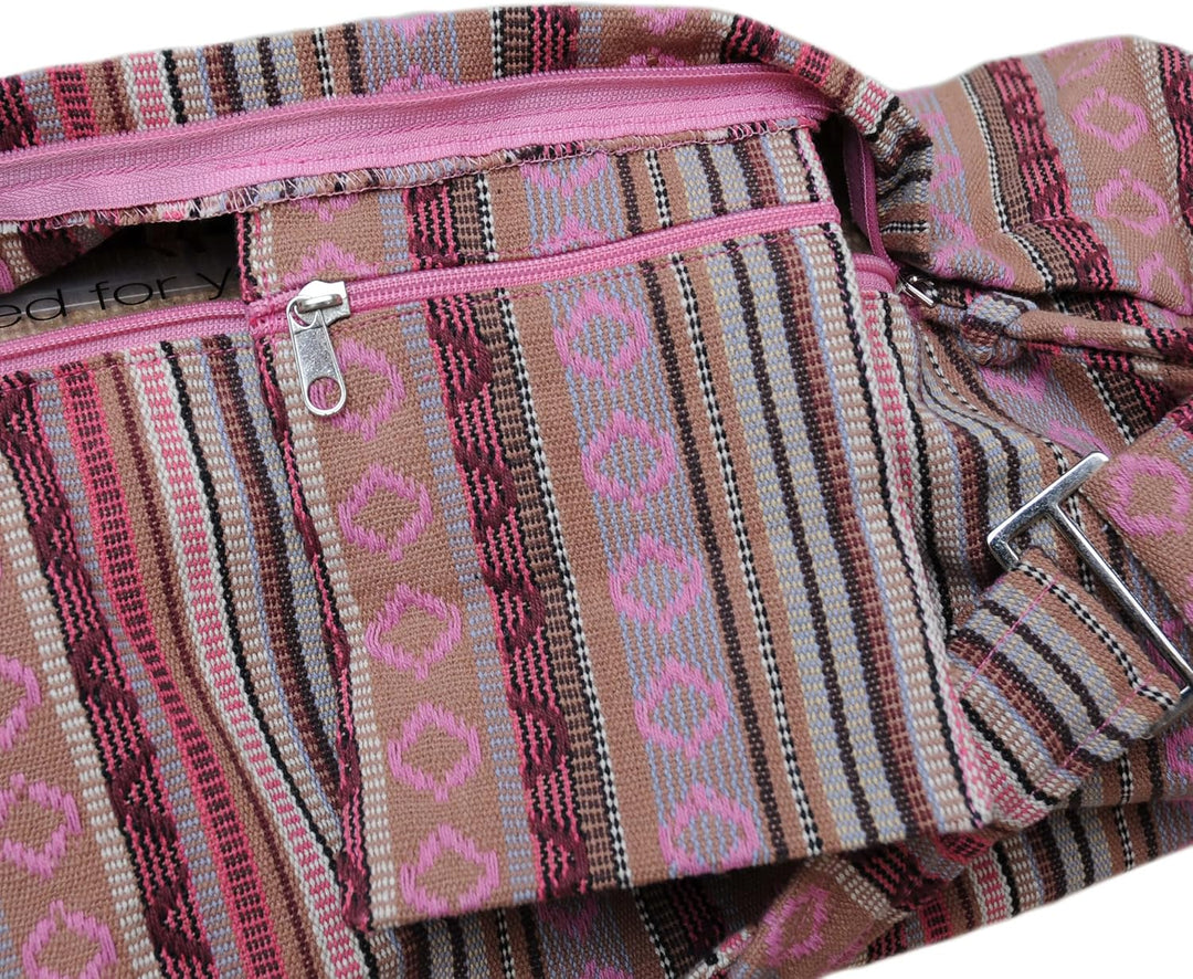 Yogatasche Yogibag® Basic - Zip - Organic Cotton - Art Collection - 75 Cm Inka/petrol