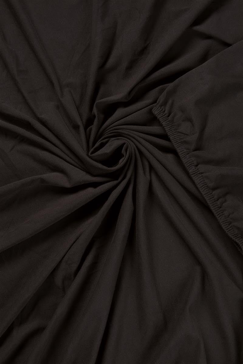 Beddinghouse Jersey Topper-Spannbettlaken / 160*200/210 cm / Schwarz