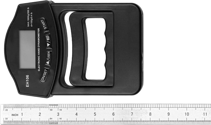 Griffstärke-Tester, 396 Pfund, digitaler Hand-Dynamometer, Griffstärke-Messgerät, USB-wiederaufladba