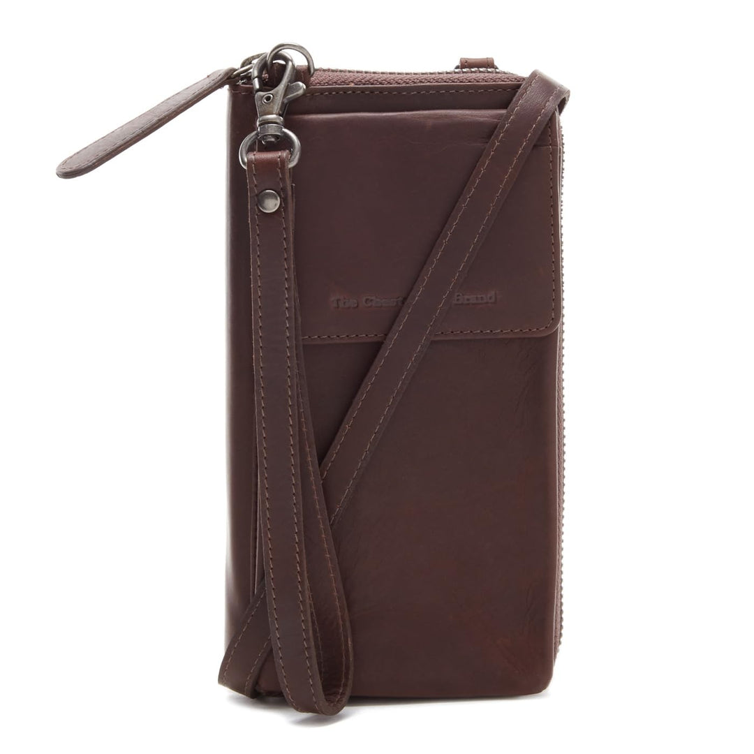 The Chesterfield Brand Malaga - Handytasche/Geldbörse 12cc 19 cm Brown