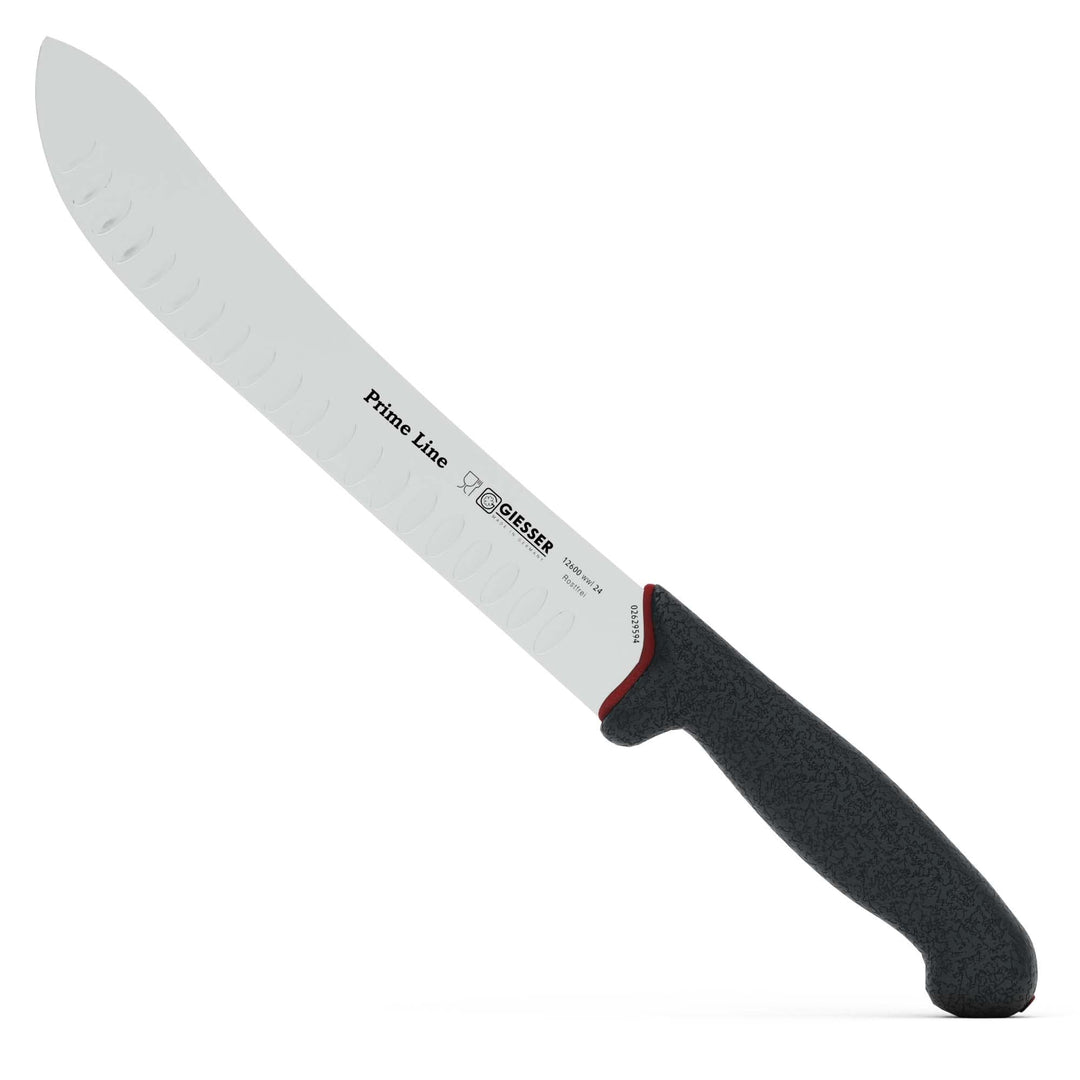 Giesser seit 1776 - Made in Germany - Zuschneidemesser rutschfest PrimeLine, 24 cm Klinge mit Kulle,