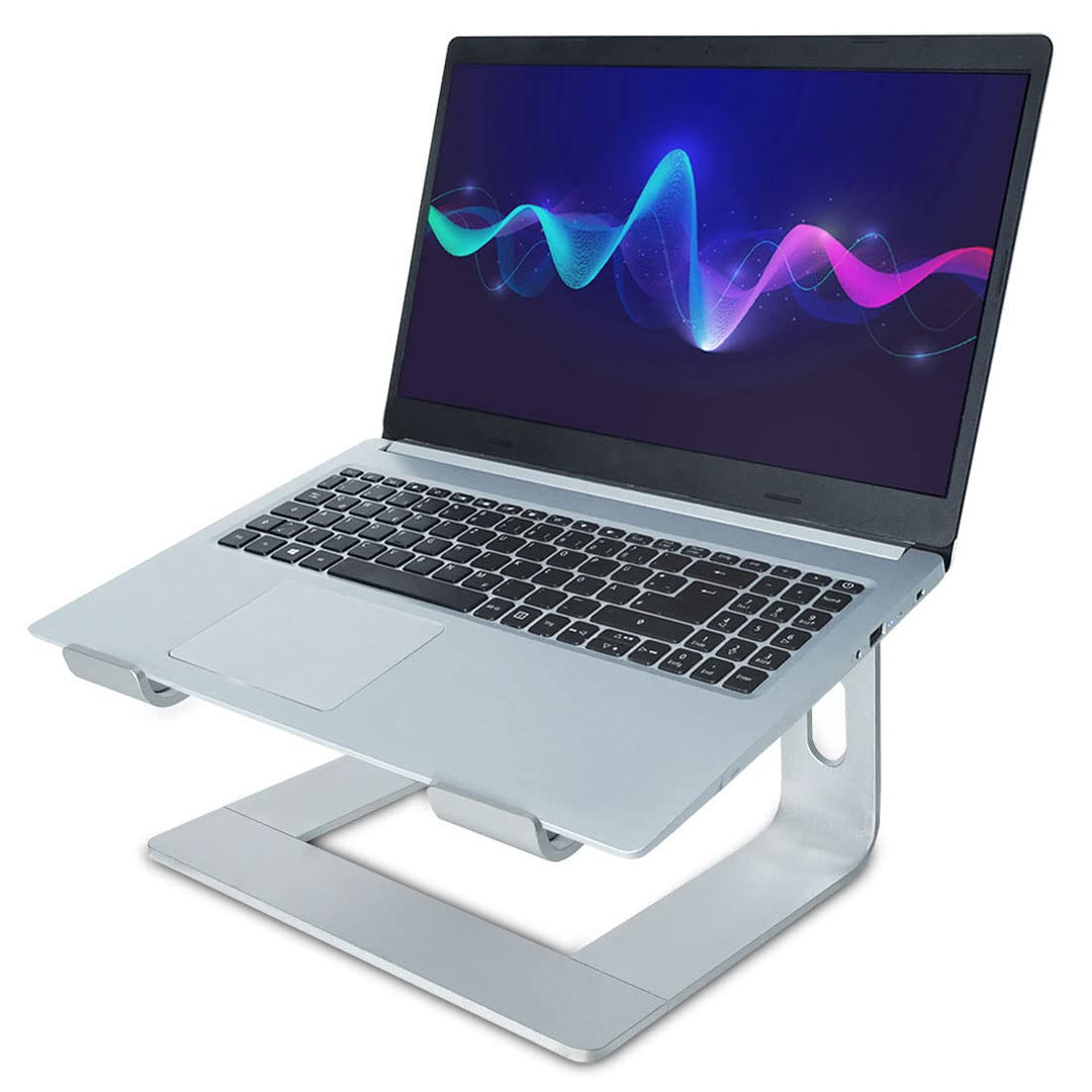 keepdrum RS102S Laptop-Ständer für Notebooks 10-20 Zoll Silberfarben, Silberfarben