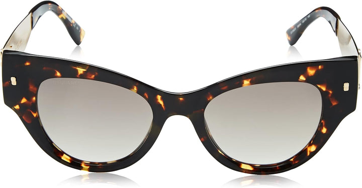 DSQUARED2 D2 0062/S Brille, Havana Black, 49 für Damen, Havana Black