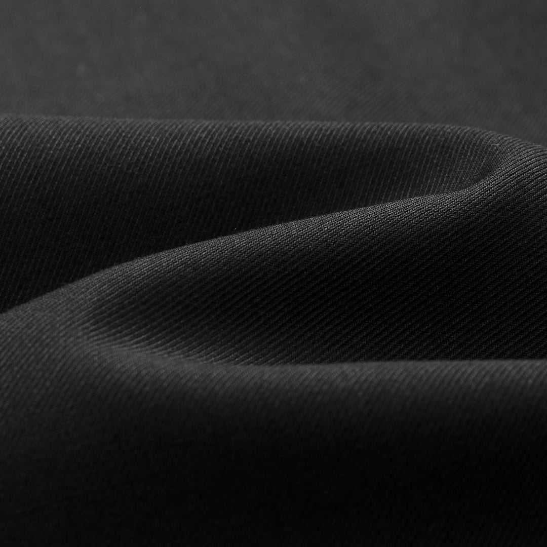Allthemen Anzug Herren 2 Teilig Slim Fit Hochzeitanzug EIN Knopf Smoking Anzüge Sakko Hose 3XL Schwa