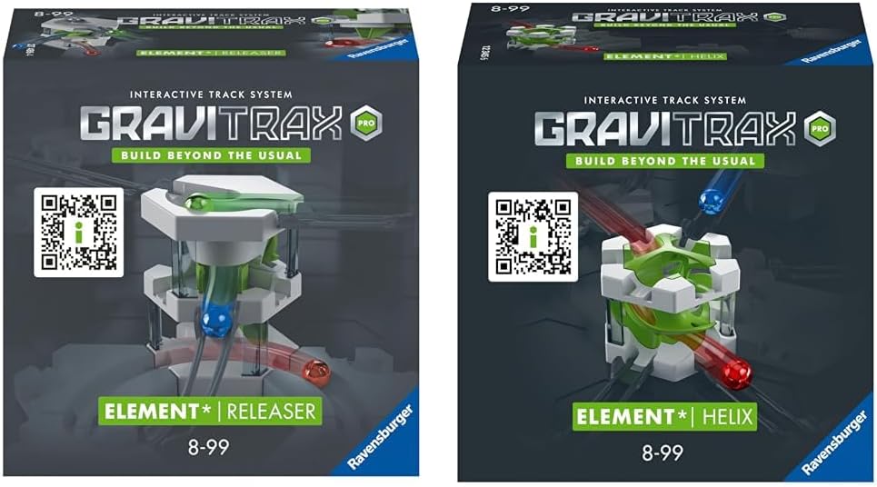 Ravensburger GraviTrax PRO Element Releaser 27486 & GraviTrax PRO Element Helix 22434 - GraviTrax Er