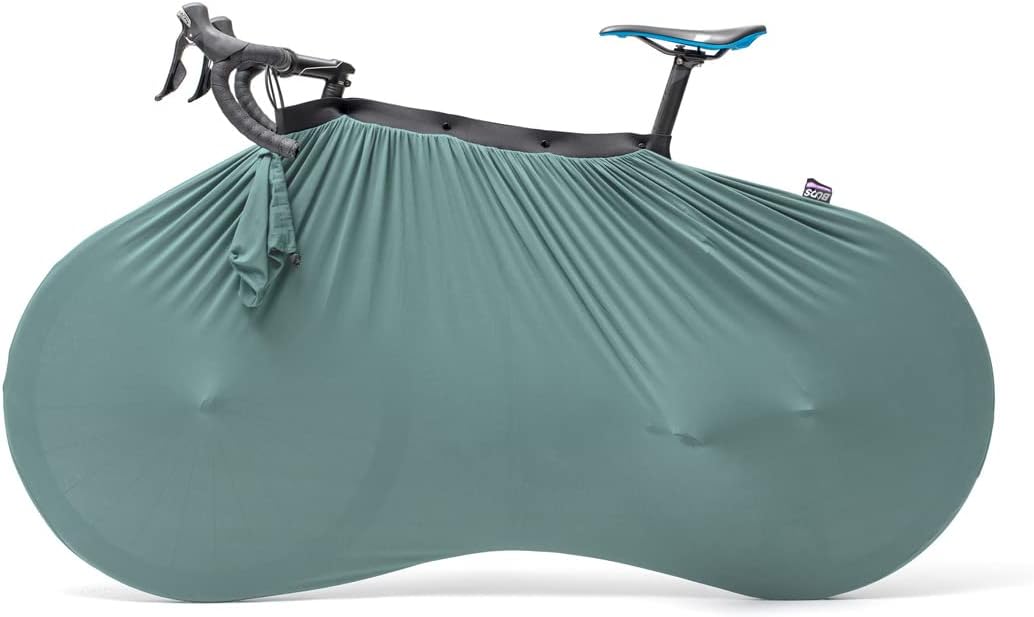 BUDS ULTIMATE BAG Fahrradhülle, dehnbar, Grösse S/M Dunkelblau, Dunkelblau
