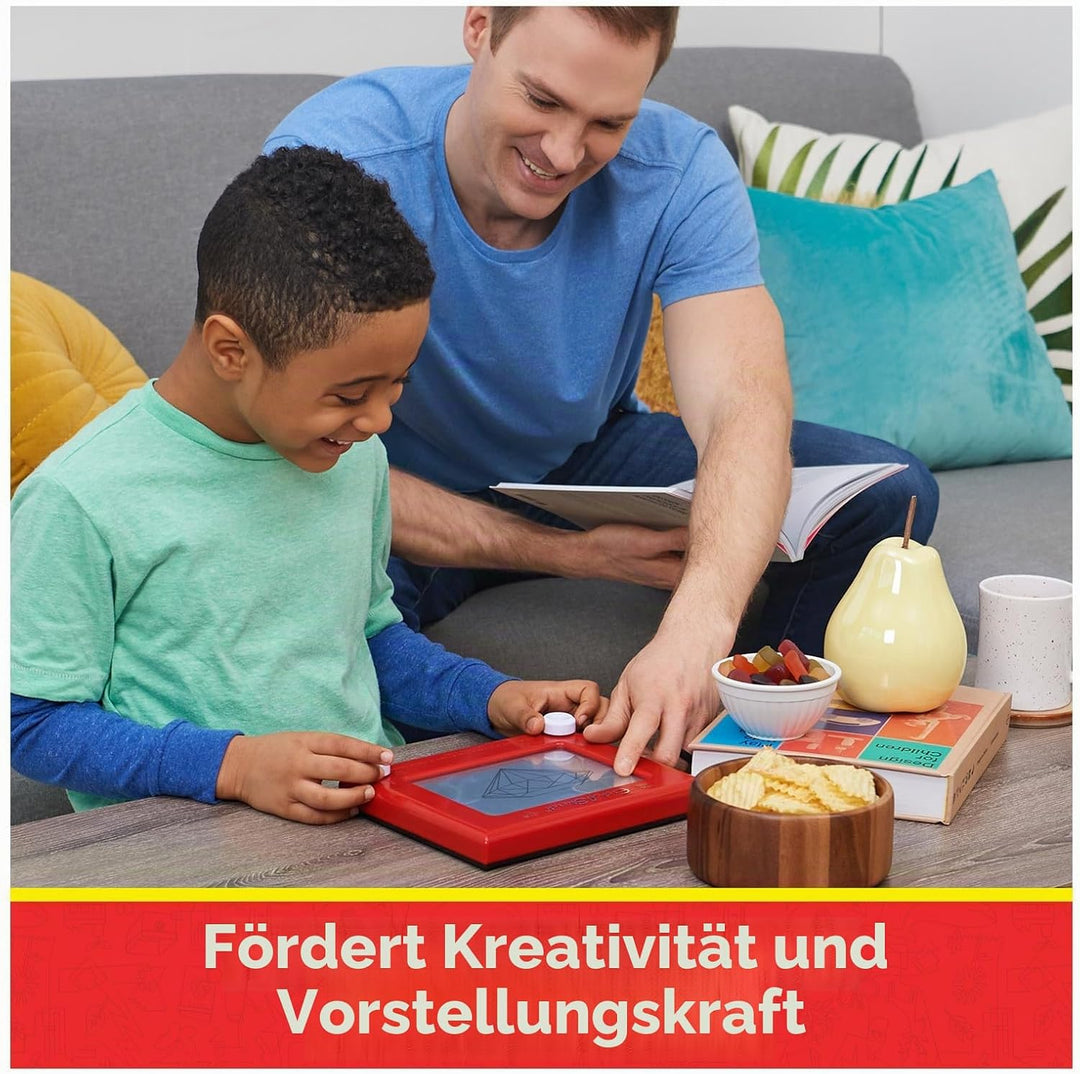 Etch A Sketch - Original Magic Screen - Magnettafel für Kinder - aus 86% recyceltem Kunststoff - Kre