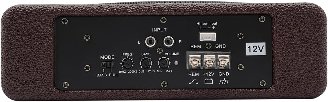 Ciounmb 8" Untersitz-Subwoofer: 600W Maximalleistung, 200W Eingangsnennleistung, 34.5266.8cm, Aktiv-