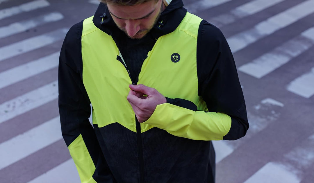 AGU Unisex Gilet Body Compact Commuter Hi-vis Unisex Giallo/Nero Gilet Body Compact COMMUTER HI-VIS