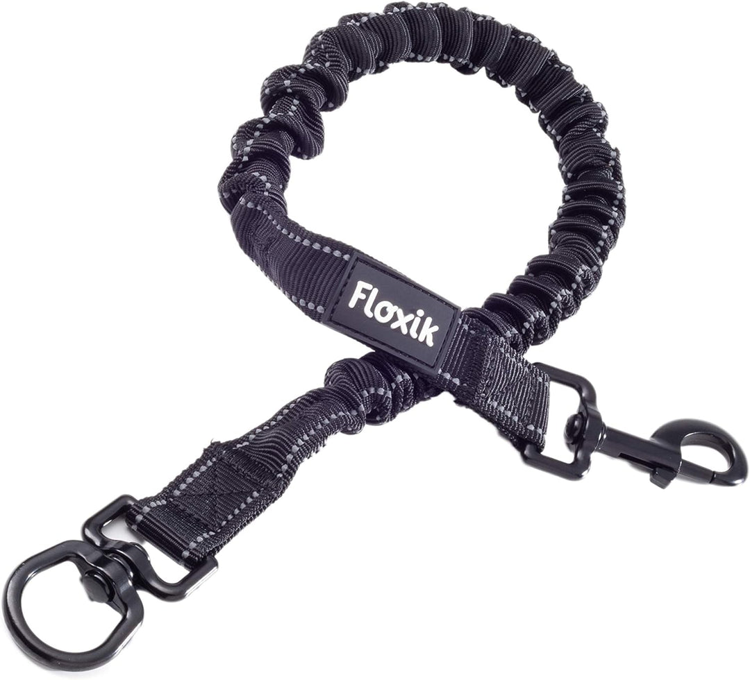 Floxik Ruckdämpfer Hund gross | stark | Elastische, robuste Leinenverlängerung für Jede Hundeleine -