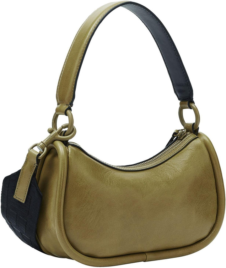 Liebeskind Damen Fab 2 Crinkled Hobo S Princess Green, Princess Green