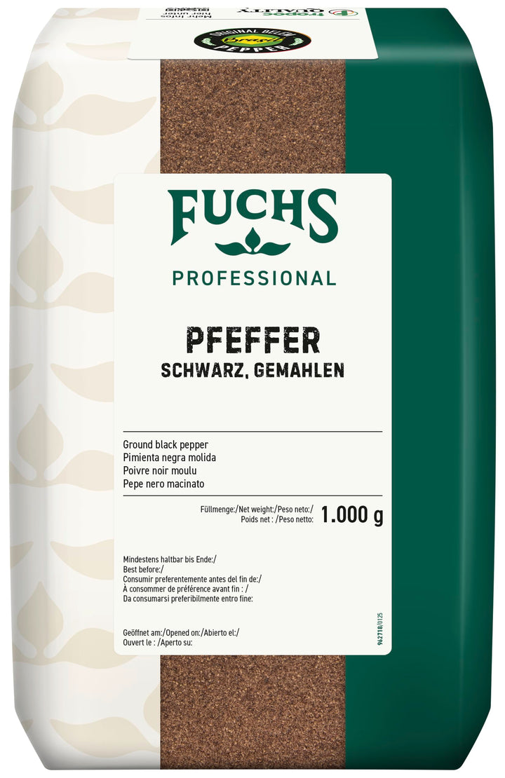Fuchs Pfeffer schwarz gemahlen (1 x 1 kg)