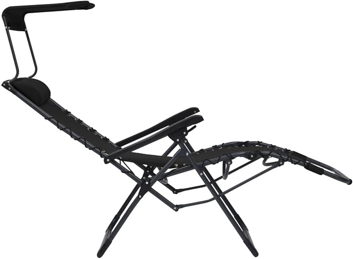 vidaXL 2X Liegestuhl Klappbar Gartenstuhl Sonnenliege Relaxliege Gartenliege Strandliege Campingstuh