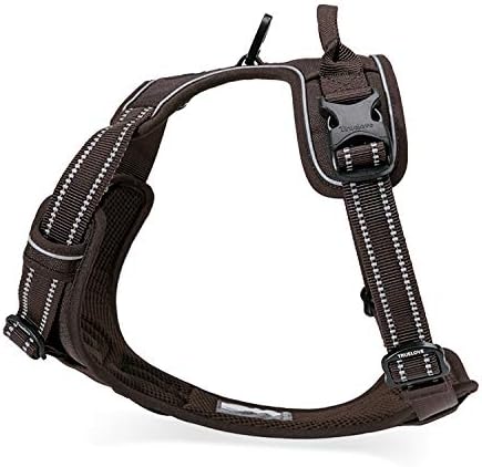 WINHYEPET Truelove Hundegeschirr No Pull Front Clip Weste Hundewagengeschirre Verstellbar mit Griff