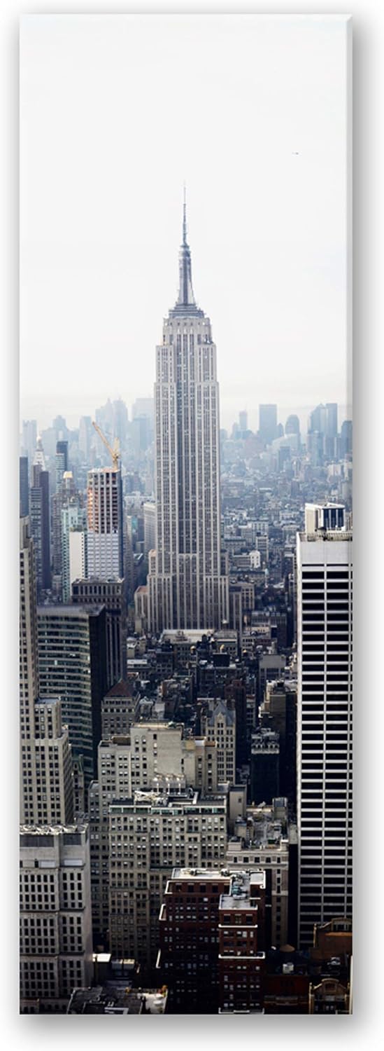 Feeby. Wandbild - 1 Teilig - 30x90 cm, Leinwand Bild Leinwandbilder Bilder Wandbilder Kunstdruck, EM