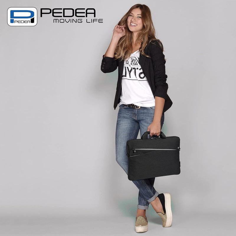 Pedea - Laptoptasche *Fashion* Notebook-Tasche bis 17,3 Zoll - Laptop Umhängetasche mit Schultergurt