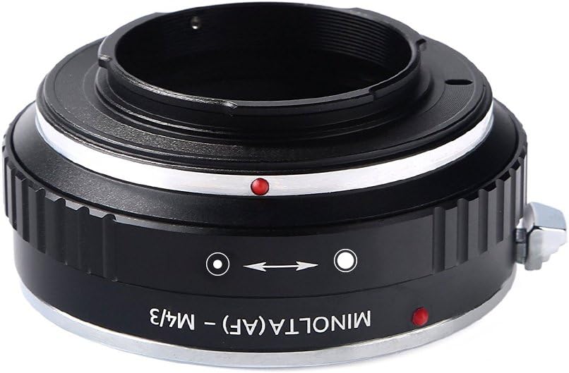 K&F Concept® Minolta(AF) - M4/3 Objektiv Mount Adapter Ring Objektiv Adapterringe für Minolta(AF) Mo