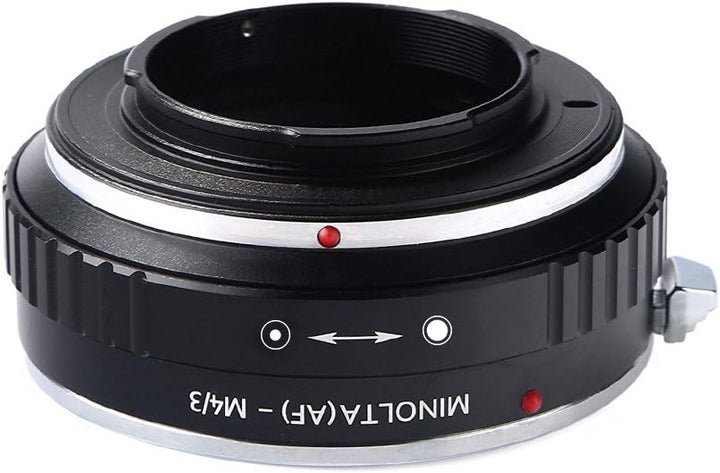 K&F Concept® Minolta(AF) - M4/3 Objektiv Mount Adapter Ring Objektiv Adapterringe für Minolta(AF) Mo