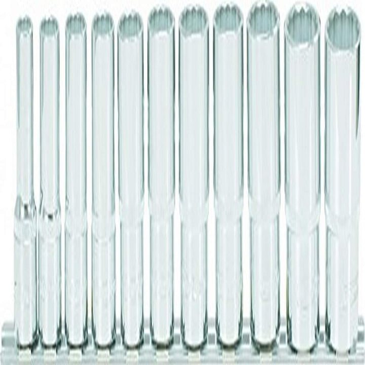 KS Tools 918.0602 3/8" CHROMEplus 12-kant-Stecknuss-Satz, lang, 11-tlg. 8-19mm